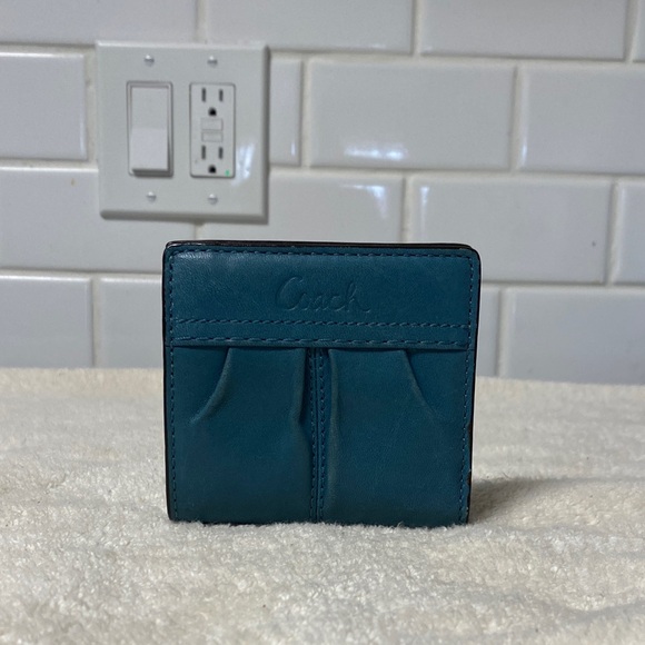 Vintage coach leather wallet